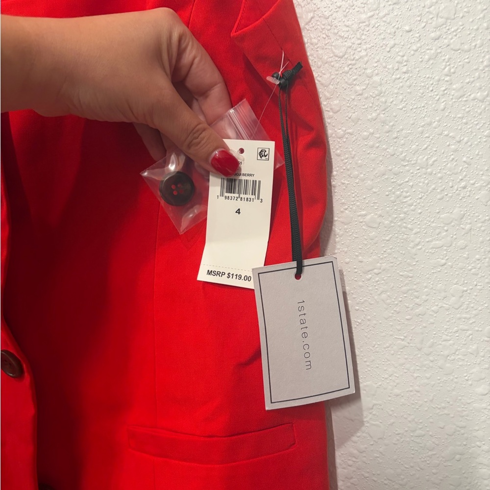 Red Mini Dress - Picture 5 of 5